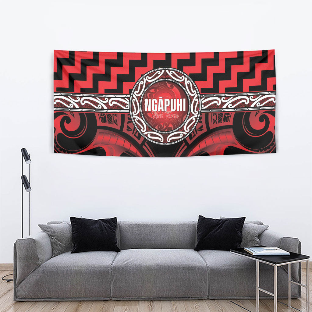 Aotearoa Ngapuhi Tapestry Maori Iwi Poutama Puhoro Tattoo LT14 - Polynesian Pride