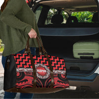 Aotearoa Ngapuhi Travel Bag Maori Iwi Poutama Puhoro Tattoo LT14 - Polynesian Pride
