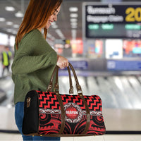 Aotearoa Ngapuhi Travel Bag Maori Iwi Poutama Puhoro Tattoo LT14 - Polynesian Pride