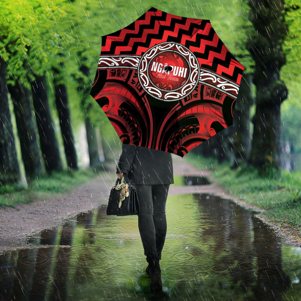 Aotearoa Ngapuhi Umbrella Maori Iwi Poutama Puhoro Tattoo LT14 - Polynesian Pride