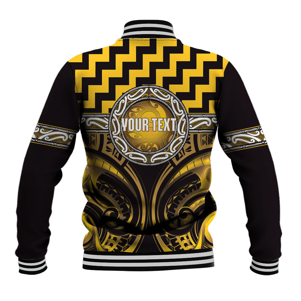 Aotearoa Ngati Porou Personalised Baseball Jacket Maori Iwi Poutama Puhoro Tattoo LT14 - Polynesian Pride
