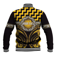 Aotearoa Ngati Porou Personalised Baseball Jacket Maori Iwi Poutama Puhoro Tattoo LT14 - Polynesian Pride