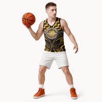 Aotearoa Ngati Porou Personalised Basketball Jersey Maori Iwi Poutama Puhoro Tattoo LT14 - Polynesian Pride