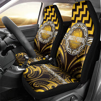 Aotearoa Ngati Porou Car Seat Cover Maori Iwi Poutama Puhoro Tattoo LT14 - Polynesian Pride