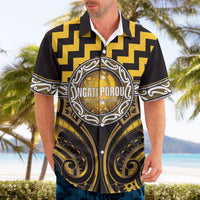 Aotearoa Ngati Porou Personalised Hawaiian Shirt Maori Iwi Poutama Puhoro Tattoo LT14 - Polynesian Pride