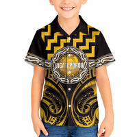 Aotearoa Ngati Porou Personalised Hawaiian Shirt Maori Iwi Poutama Puhoro Tattoo LT14 - Polynesian Pride
