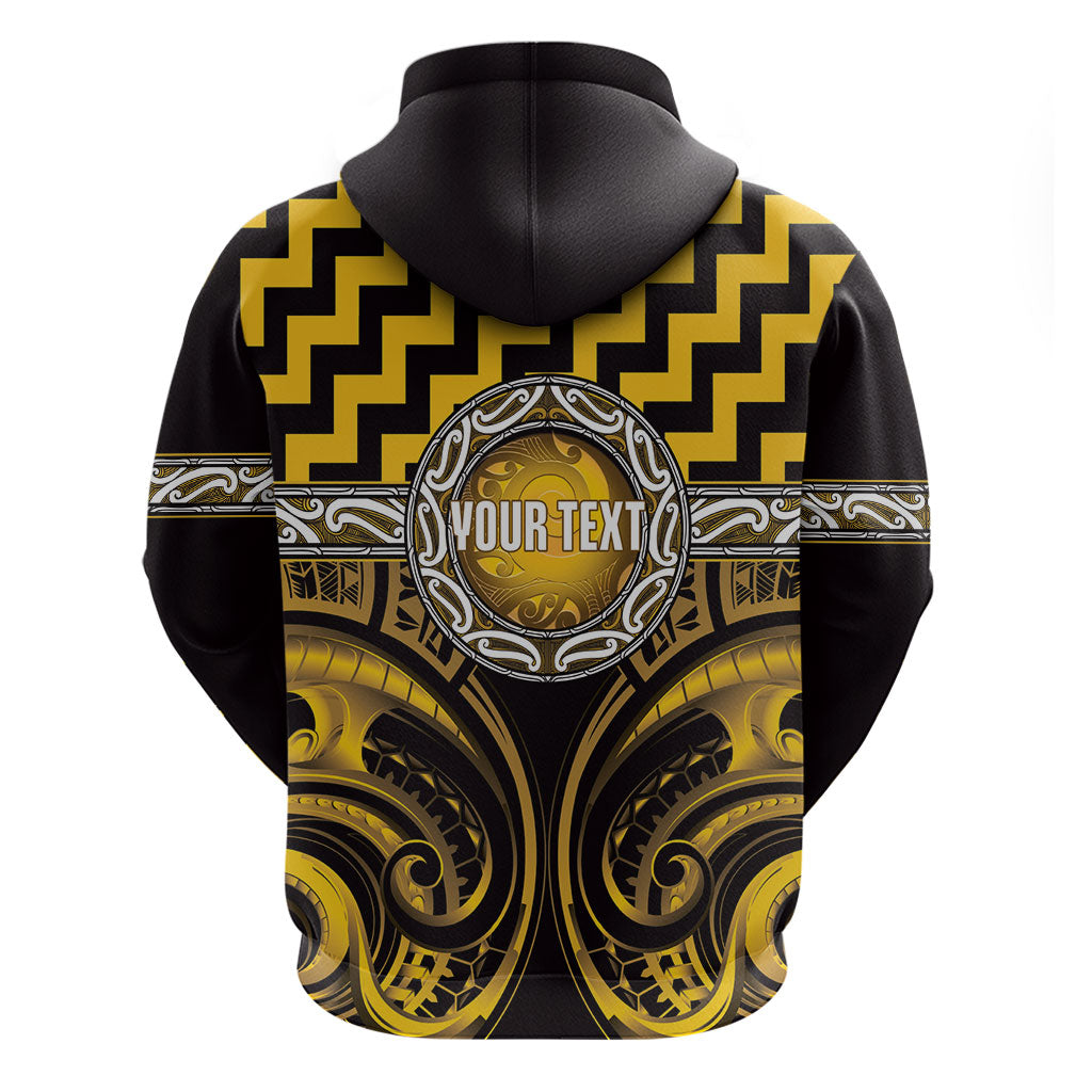 Aotearoa Ngati Porou Personalised Hoodie Maori Iwi Poutama Puhoro Tattoo LT14 - Polynesian Pride