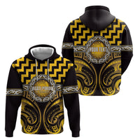 Aotearoa Ngati Porou Personalised Hoodie Maori Iwi Poutama Puhoro Tattoo LT14 - Polynesian Pride