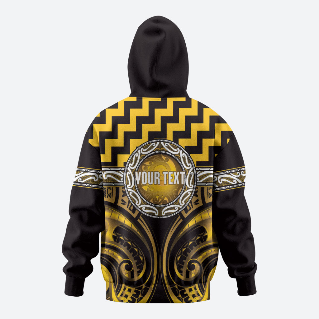 Aotearoa Ngati Porou Personalised Hoodie Maori Iwi Poutama Puhoro Tattoo LT14 - Polynesian Pride