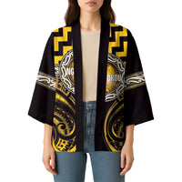 Aotearoa Ngati Porou Personalised Kimono Maori Iwi Poutama Puhoro Tattoo LT14 - Polynesian Pride