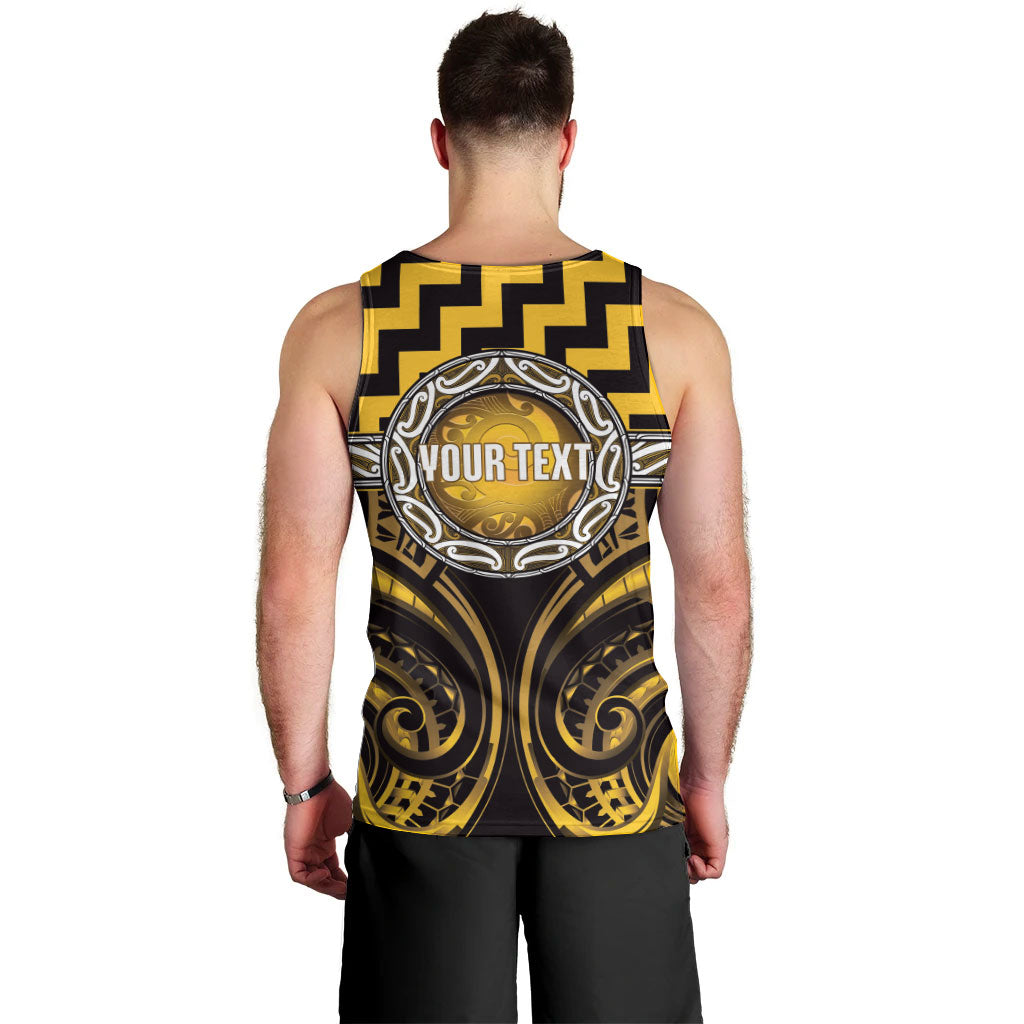 Aotearoa Ngati Porou Personalised Men Tank Top Maori Iwi Poutama Puhoro Tattoo LT14 - Polynesian Pride