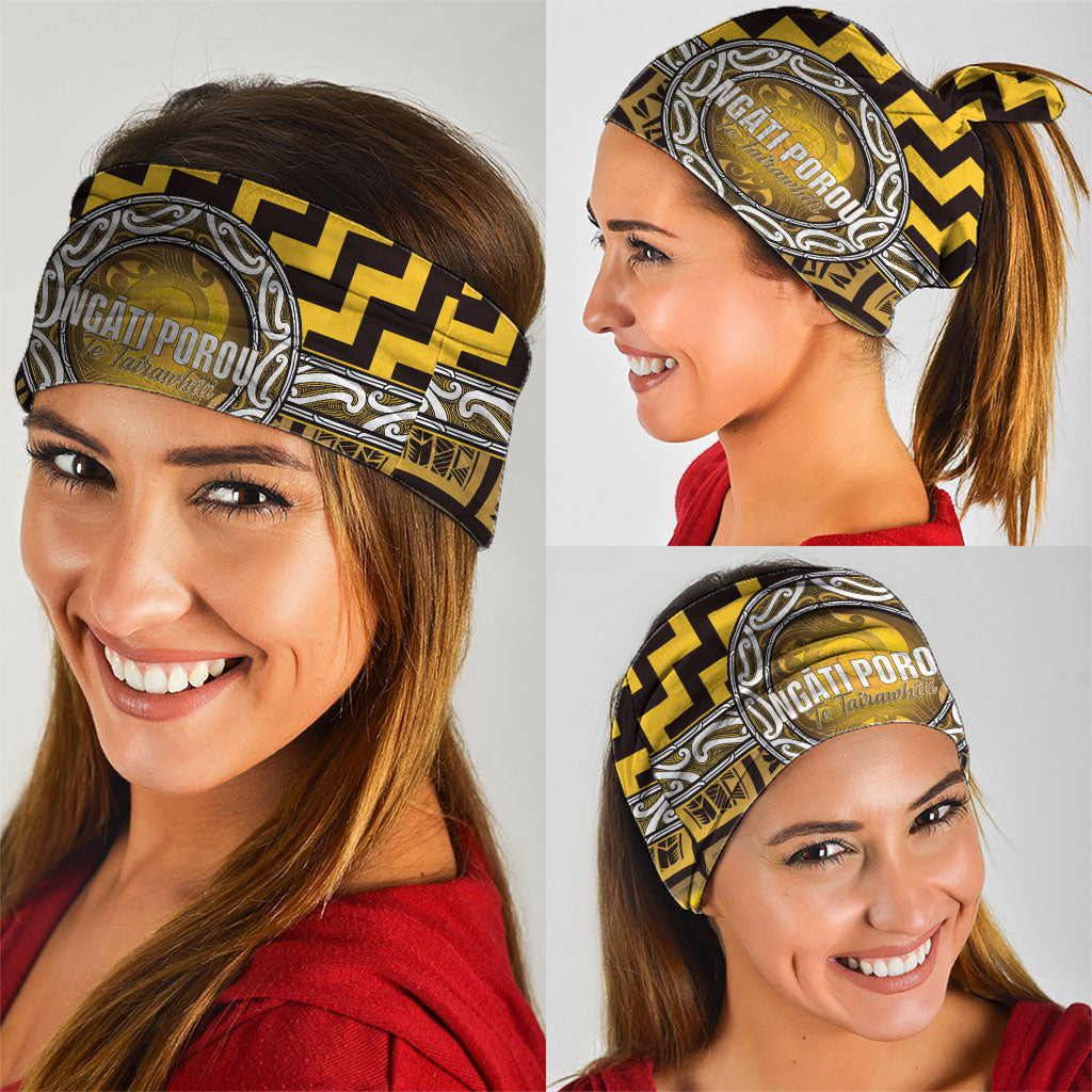 Aotearoa Ngati Porou Neck Gaiter Maori Iwi Poutama Puhoro Tattoo LT14 - Polynesian Pride
