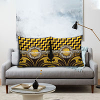 Aotearoa Ngati Porou Pillow Cover Maori Iwi Poutama Puhoro Tattoo LT14 - Polynesian Pride
