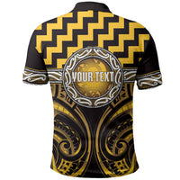 Aotearoa Ngati Porou Personalised Polo Shirt Maori Iwi Poutama Puhoro Tattoo LT14 - Polynesian Pride