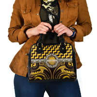 Aotearoa Ngati Porou Shoulder Handbag Maori Iwi Poutama Puhoro Tattoo LT14 - Polynesian Pride