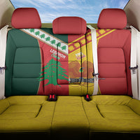 Rugby Papua New Guinea and Lebanon Back Car Seat Cover PNG Kumuls Cedars Together LT14 One Size Multicolor - Polynesian Pride