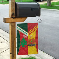 Rugby Papua New Guinea and Lebanon Garden Flag PNG Kumuls Cedars Together LT14 - Polynesian Pride