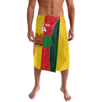 Custom Rugby Papua New Guinea and Lebanon Lavalava PNG Kumuls Cedars Together LT14 Multicolor - Polynesian Pride