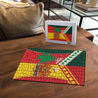Rugby Papua New Guinea and Lebanon Puzzle PNG Kumuls Cedars Together LT14 - Polynesian Pride