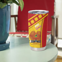 Rugby Papua New Guinea and Lebanon Tumbler Cup PNG Kumuls Cedars Together LT14 - Polynesian Pride