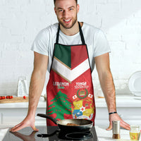 Rugby Tonga and Lebanon Apron Mate Maa Tonga Cedars Together LT14 - Polynesian Pride
