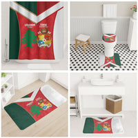 Rugby Tonga and Lebanon Bathroom Set Mate Maa Tonga Cedars Together LT14 - Polynesian Pride