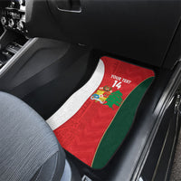 Custom Rugby Tonga and Lebanon Car Mats Mate Maa Tonga Cedars Together LT14 - Polynesian Pride