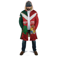 Custom Rugby Tonga and Lebanon Cloak Mate Maa Tonga Cedars Together LT14 - Polynesian Pride
