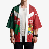 Custom Rugby Tonga and Lebanon Kimono Mate Maa Tonga Cedars Together LT14 - Polynesian Pride