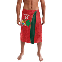 Custom Rugby Tonga and Lebanon Lavalava Mate Maa Tonga Cedars Together LT14 Multicolor - Polynesian Pride