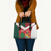 Rugby Tonga and Lebanon Leather Bag Mate Maa Tonga Cedars Together LT14 - Polynesian Pride