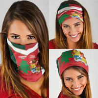 Rugby Tonga and Lebanon Neck Gaiter Mate Maa Tonga Cedars Together LT14 - Polynesian Pride