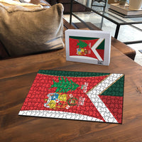 Rugby Tonga and Lebanon Puzzle Mate Maa Tonga Cedars Together LT14 - Polynesian Pride