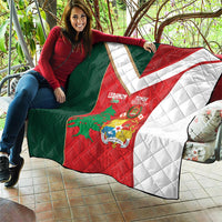 Rugby Tonga and Lebanon Quilt Mate Maa Tonga Cedars Together LT14 - Polynesian Pride