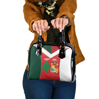 Rugby Tonga and Lebanon Shoulder Handbag Mate Maa Tonga Cedars Together LT14 One Size Multicolor - Polynesian Pride