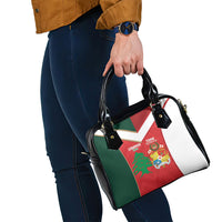 Rugby Tonga and Lebanon Shoulder Handbag Mate Maa Tonga Cedars Together LT14 - Polynesian Pride