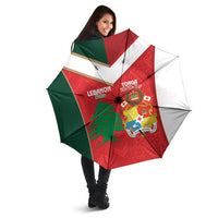 Rugby Tonga and Lebanon Umbrella Mate Maa Tonga Cedars Together LT14 - Polynesian Pride