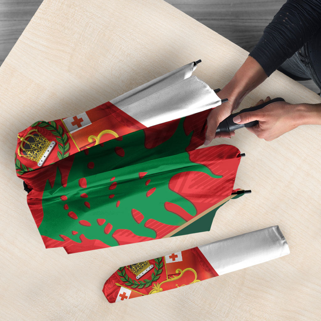 Rugby Tonga and Lebanon Umbrella Mate Maa Tonga Cedars Together LT14 - Polynesian Pride