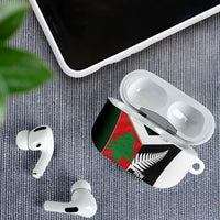 Rugby New Zealand and Lebanon AirPods Case All Black Cedars Together LT14 - Polynesian Pride