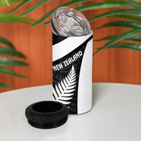 Rugby New Zealand and Lebanon 4 in 1 Can Cooler Tumbler All Black Cedars Together LT14 - Polynesian Pride