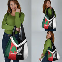 Rugby New Zealand and Lebanon Grocery Bag All Black Cedars Together LT14 - Polynesian Pride