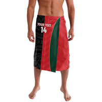 Custom Rugby New Zealand and Lebanon Lavalava All Black Cedars Together LT14 Multicolor - Polynesian Pride