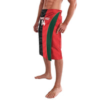 Custom Rugby New Zealand and Lebanon Lavalava All Black Cedars Together LT14 - Polynesian Pride