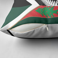 Rugby New Zealand and Lebanon Pillow Cover All Black Cedars Together LT14 - Polynesian Pride