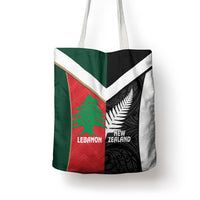 Rugby New Zealand and Lebanon Tote Bag All Black Cedars Together LT14 - Polynesian Pride