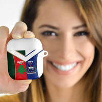 Rugby Samoa and Lebanon AirPods Case Toa Samoa Cedars Together LT14 - Polynesian Pride