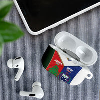 Rugby Samoa and Lebanon AirPods Case Toa Samoa Cedars Together LT14 - Polynesian Pride