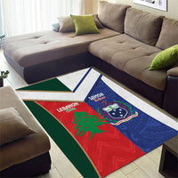 Rugby Samoa and Lebanon Area Rug Toa Samoa Cedars Together LT14 - Polynesian Pride