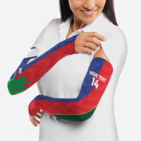 Custom Rugby Samoa and Lebanon Arm Sleeves Toa Samoa Cedars Together LT14 - Polynesian Pride