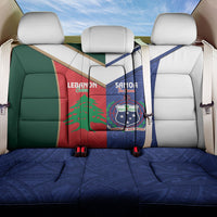 Rugby Samoa and Lebanon Back Car Seat Cover Toa Samoa Cedars Together LT14 One Size Multicolor - Polynesian Pride